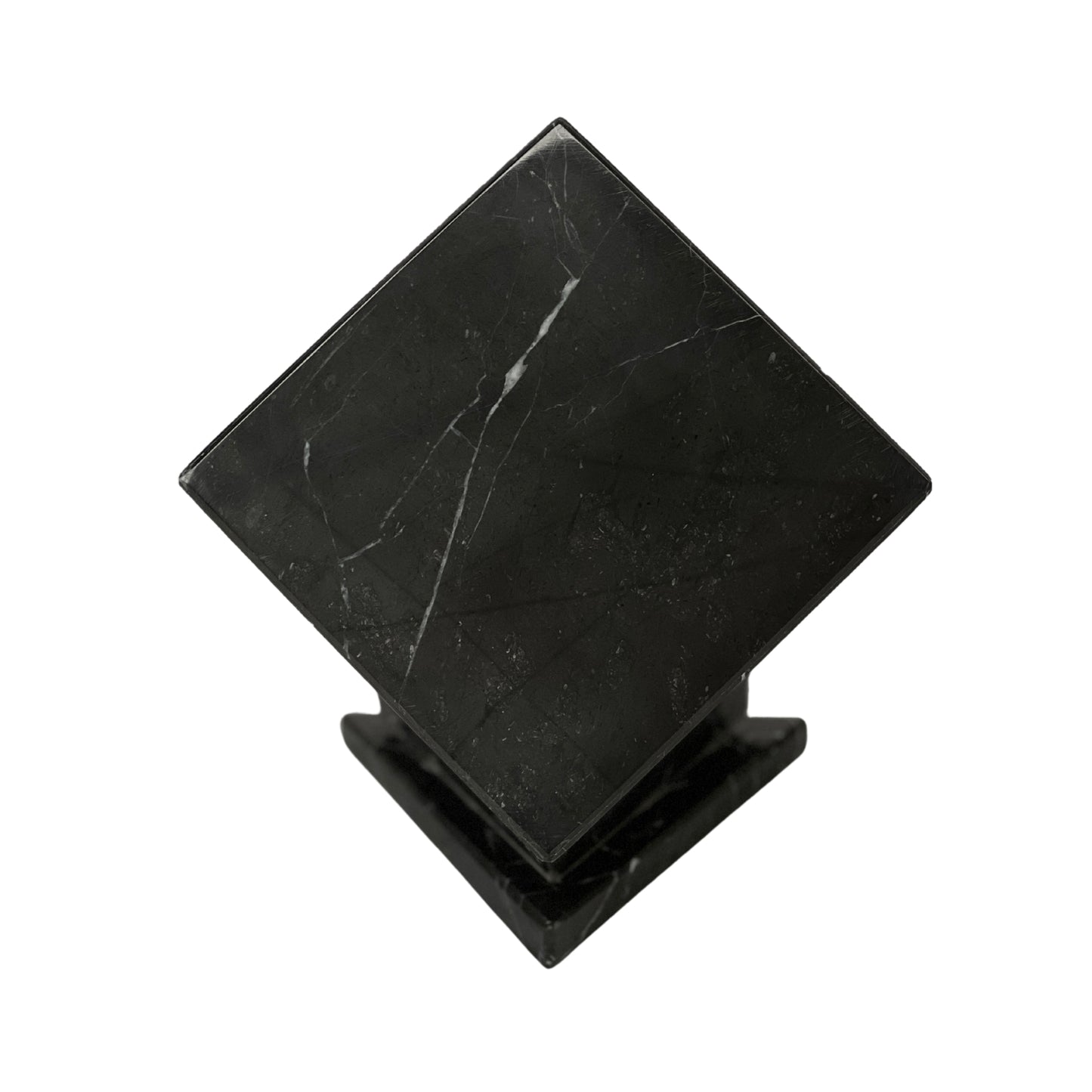 Black Marble Urn - 125 cubic inches