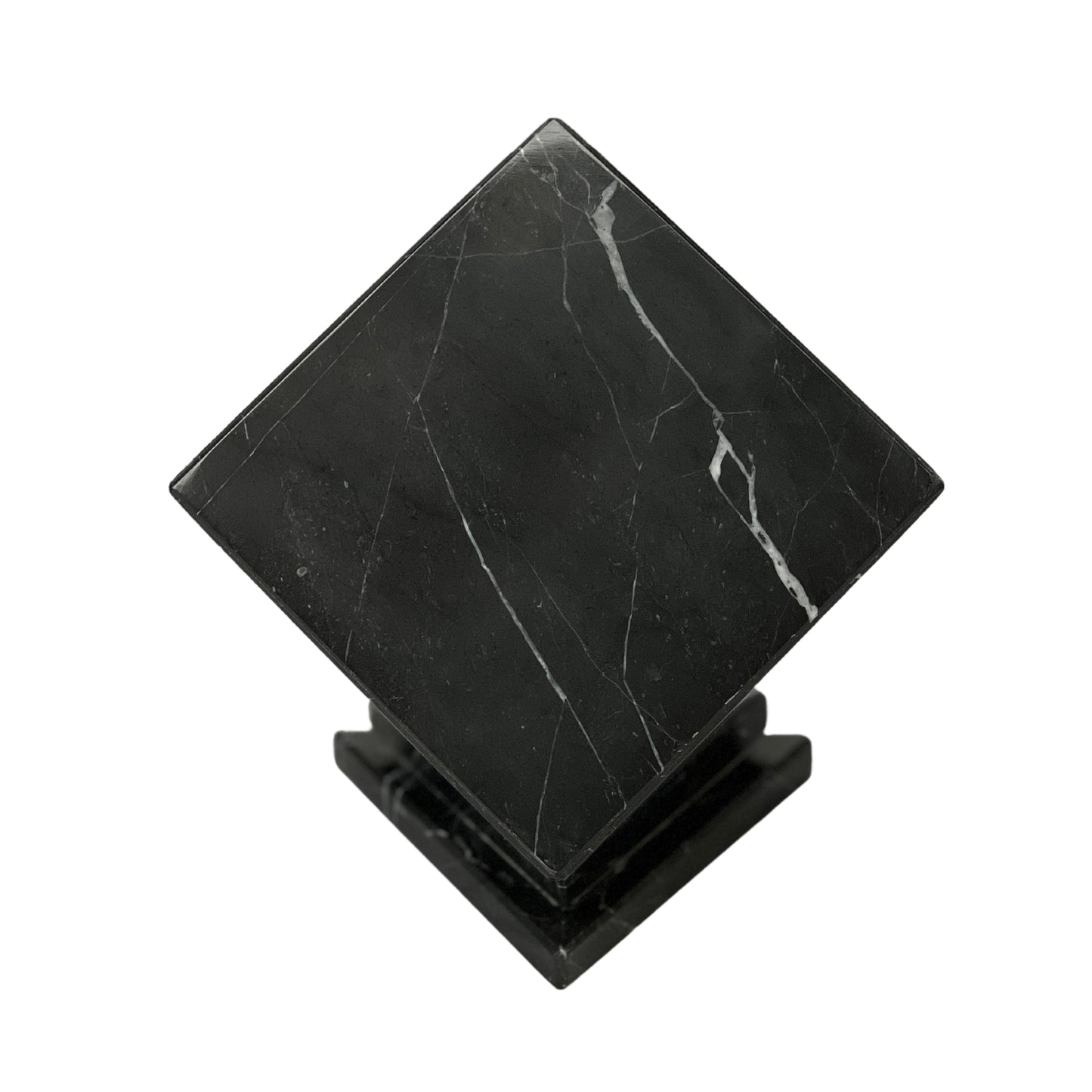 Black Marble Urn - 125 cubic inches