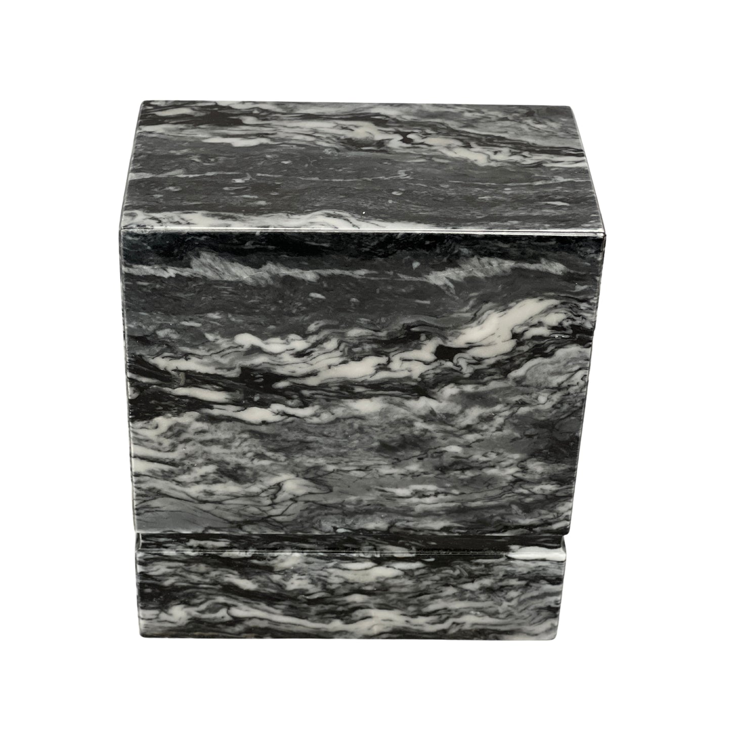 Gray Marble Urn - 450 cubic inches