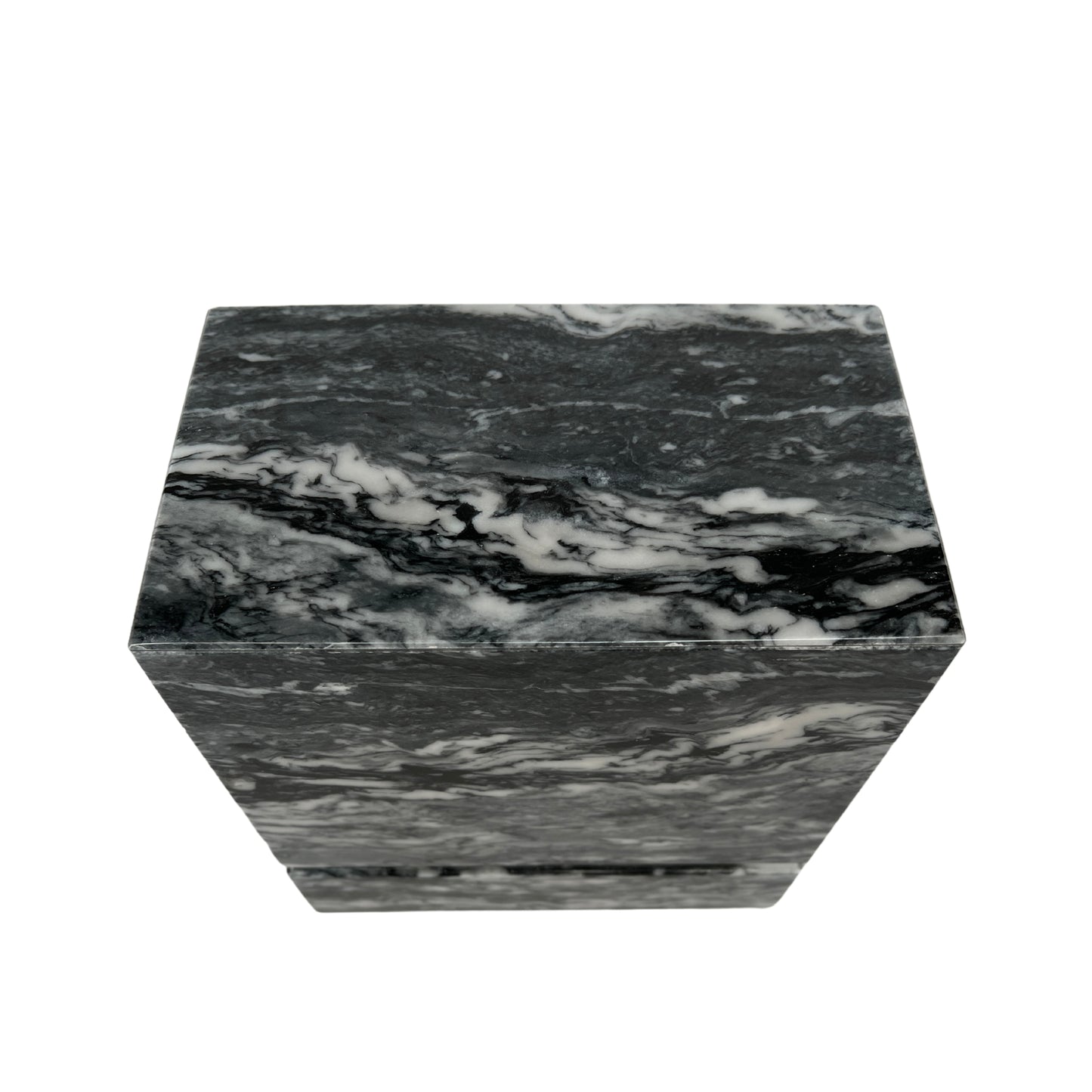 Gray Marble Urn - 450 cubic inches