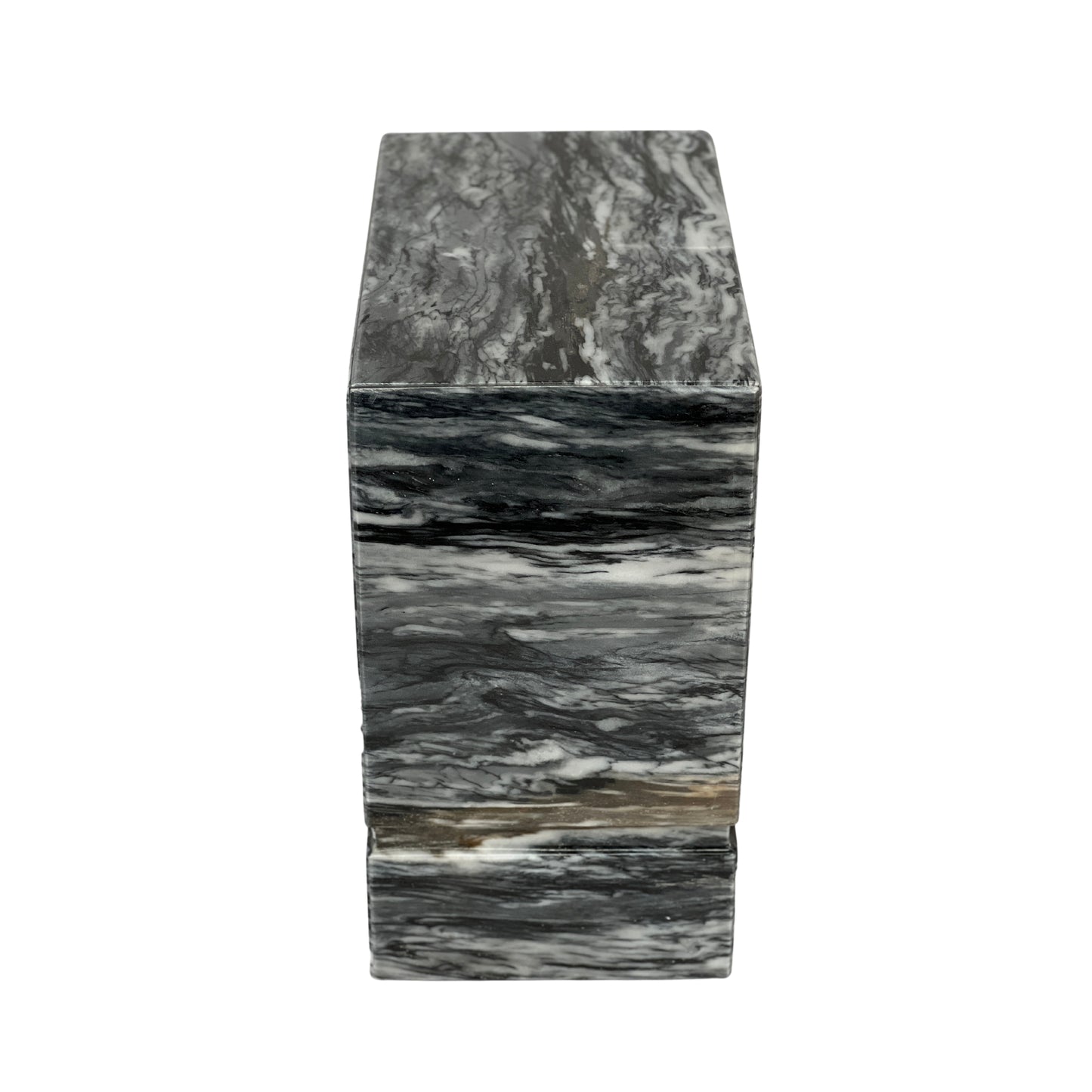 Gray Marble Urn - 450 cubic inches