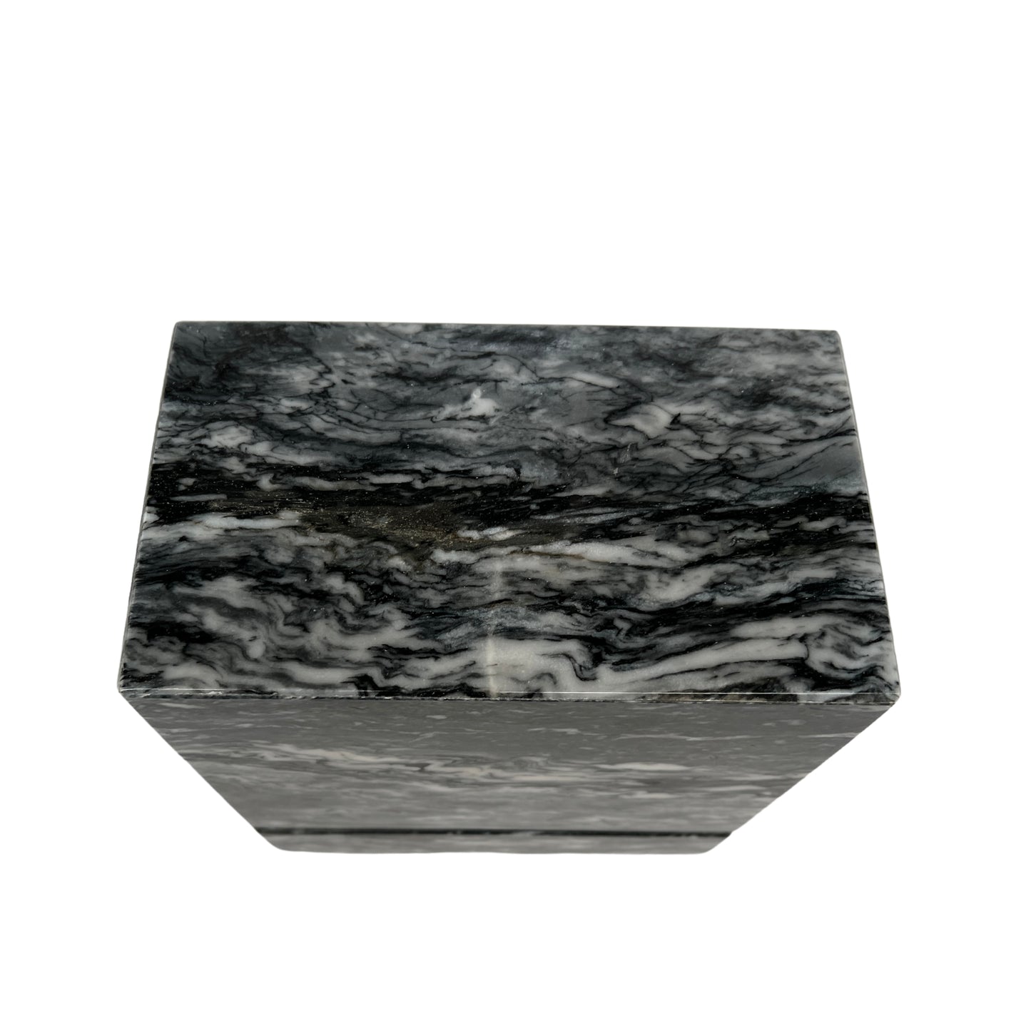 Gray Marble Urn - 450 cubic inches