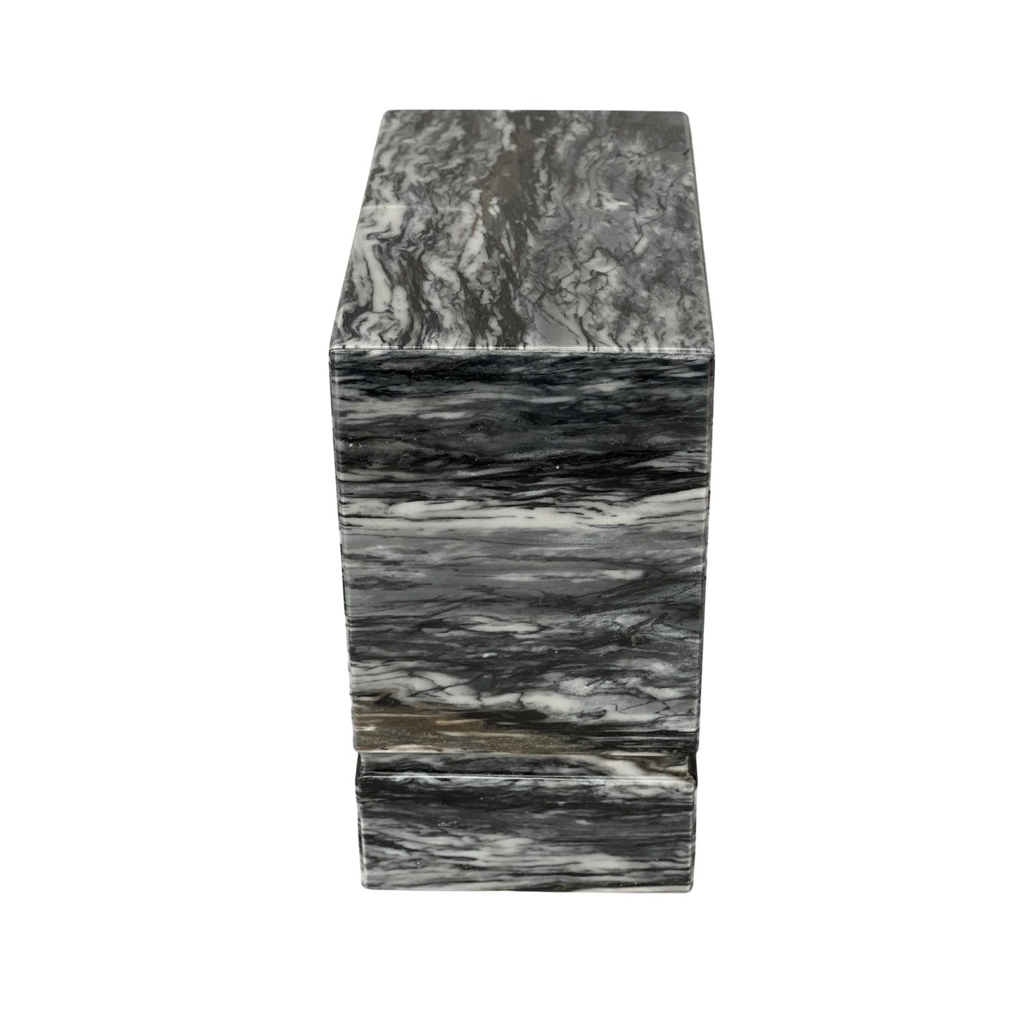 Gray Marble Urn - 450 cubic inches