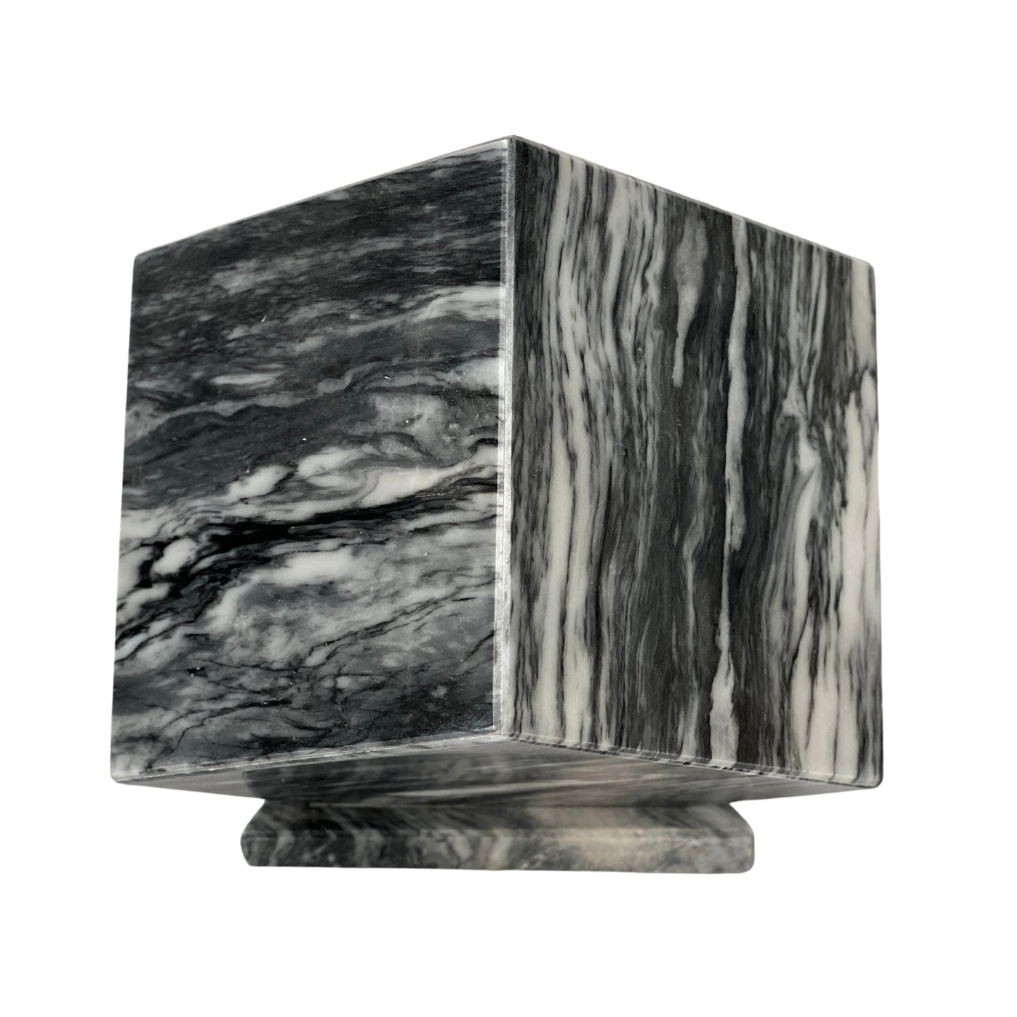 Gray Marble Urn - 125 cubic inches