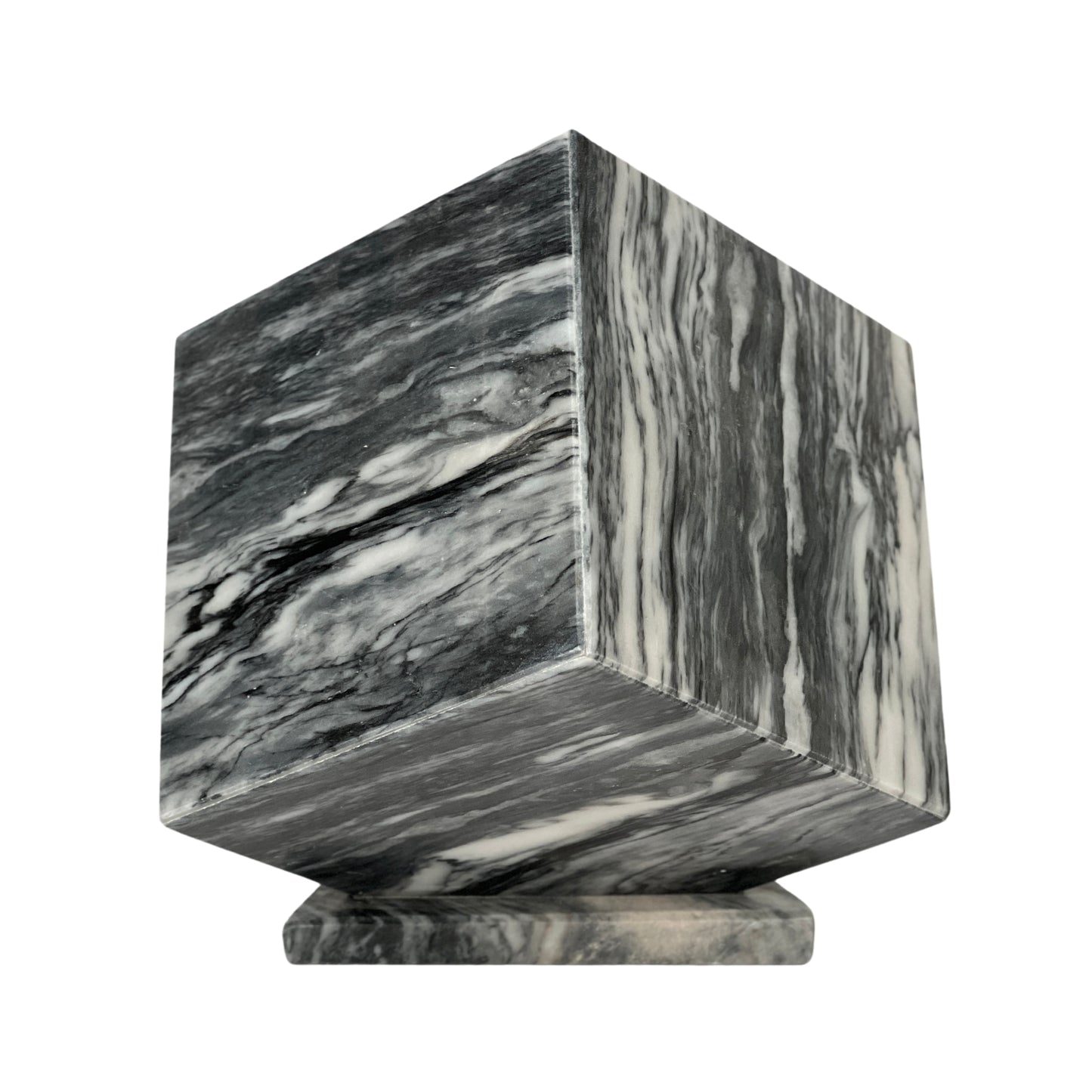 Gray Marble Urn - 125 cubic inches