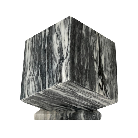 Gray Marble Urn - 125 cubic inches