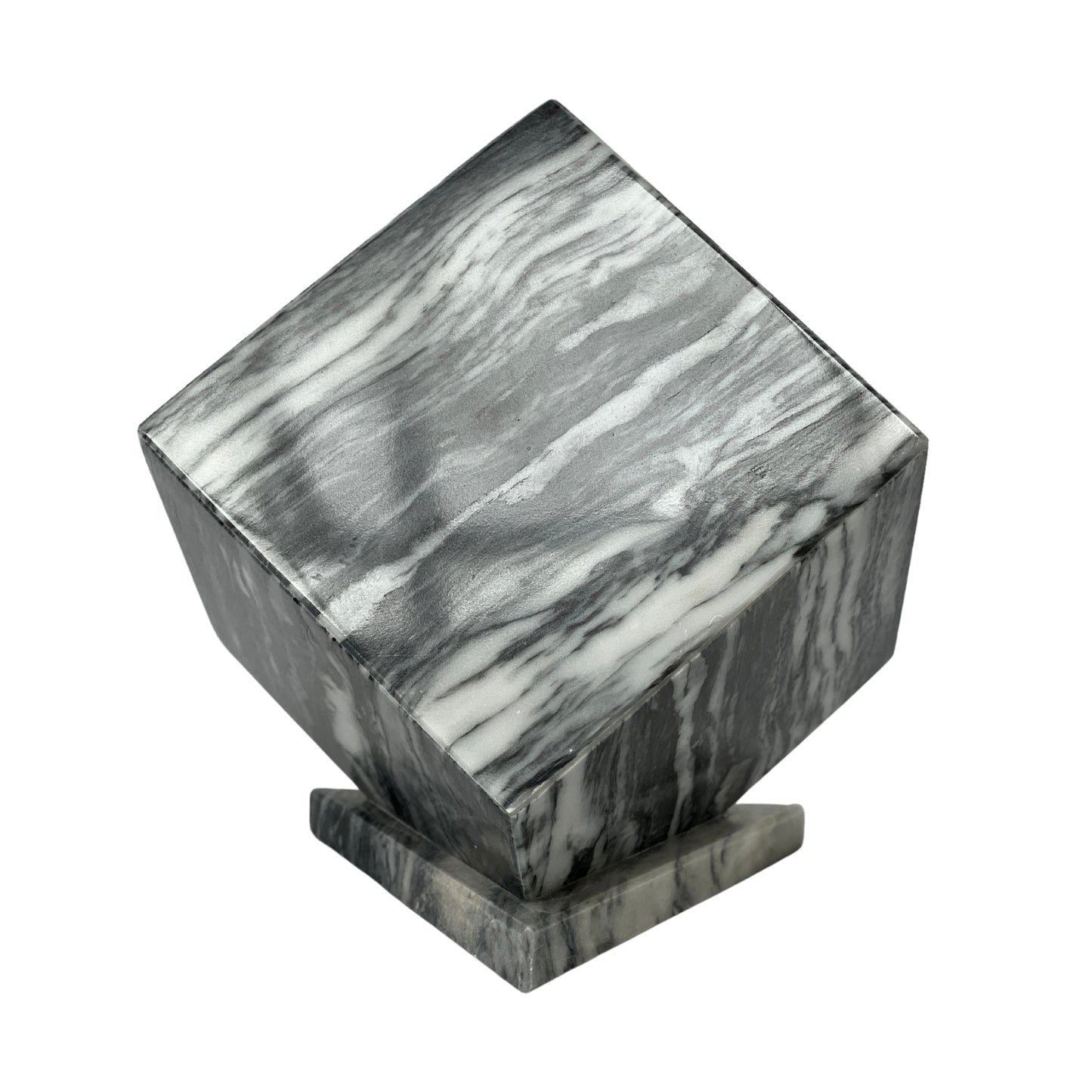 Gray Marble Urn - 125 cubic inches