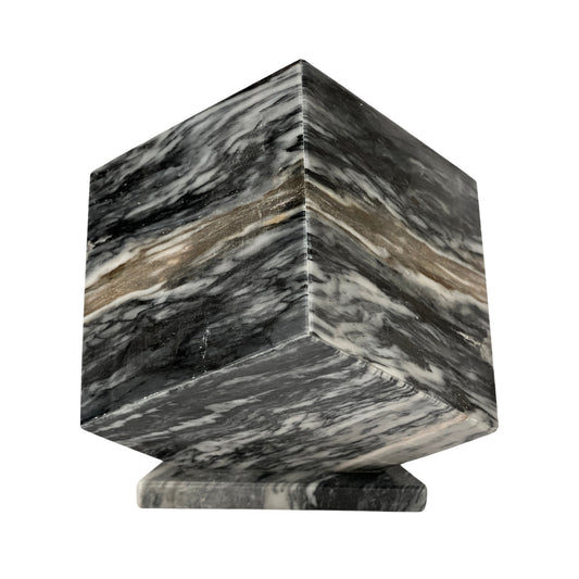 Gray Marble Urn - 125 cubic inches