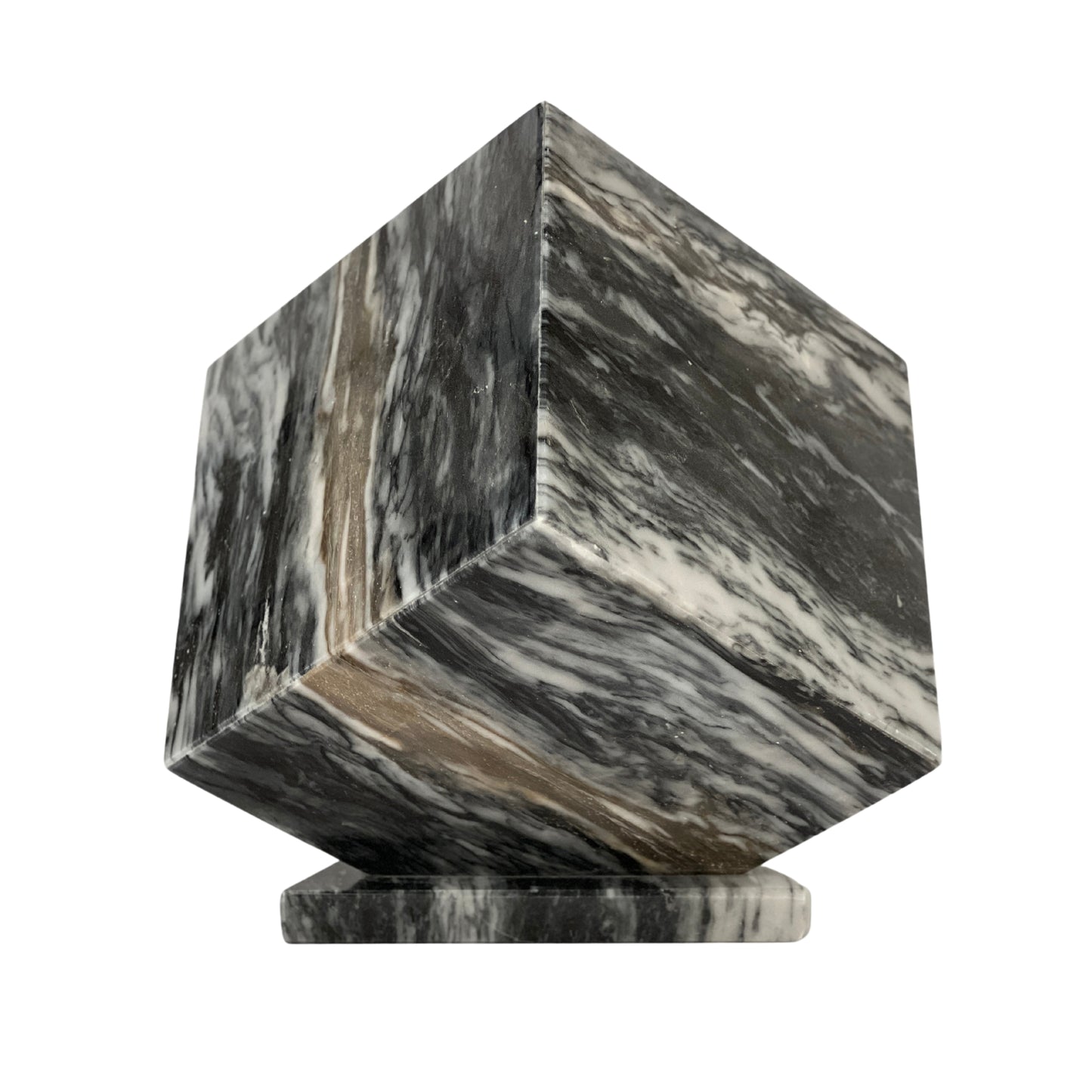 Gray Marble Urn - 125 cubic inches