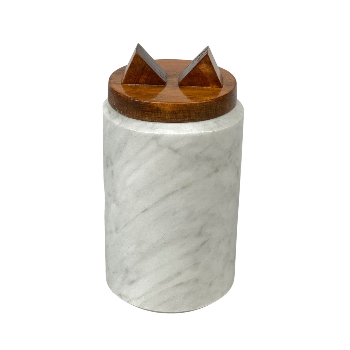 White Marble Urn - 65 cubic inches