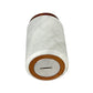 White Marble Urn - 65 cubic inches