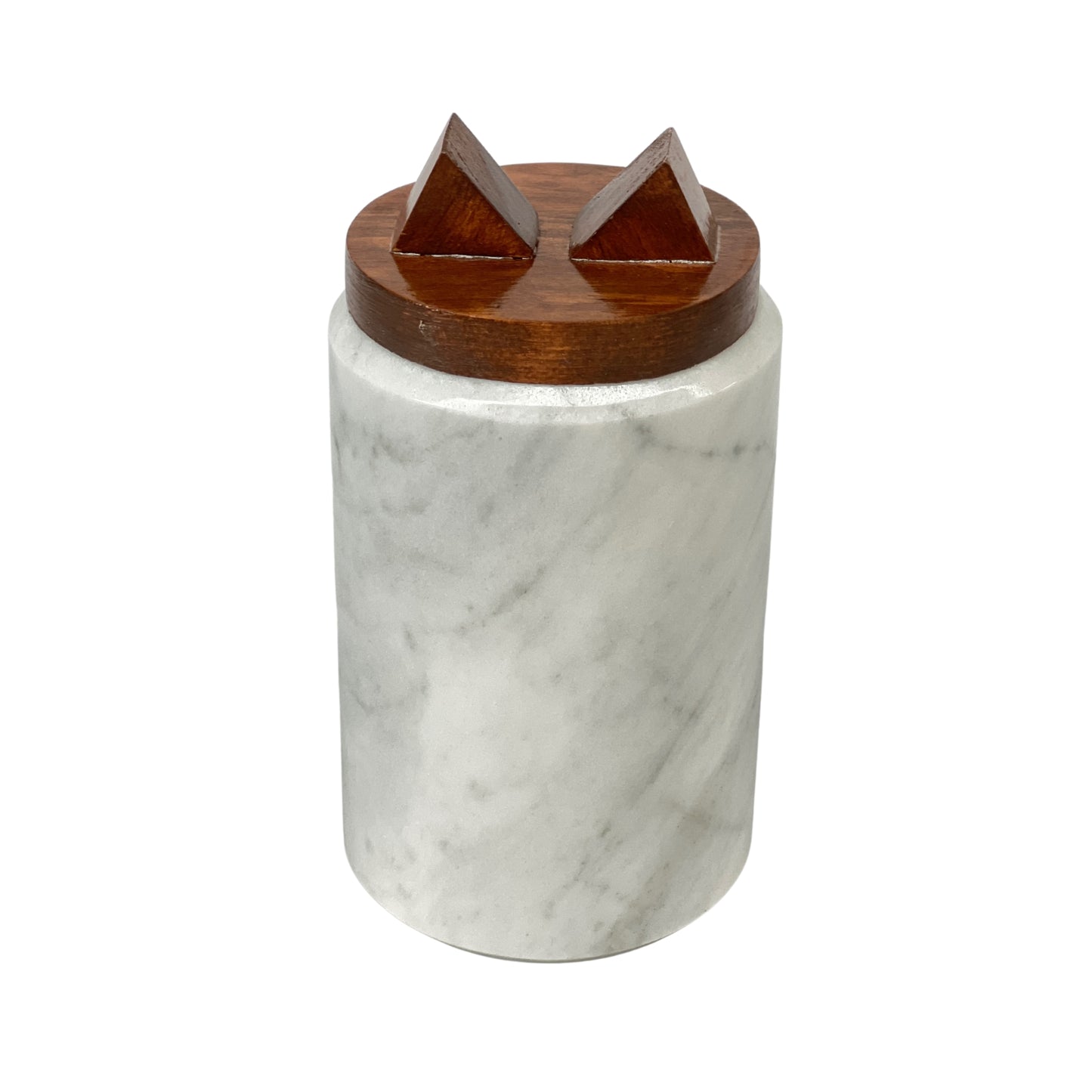 White Marble Urn - 65 cubic inches