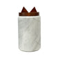 White Marble Urn - 65 cubic inches