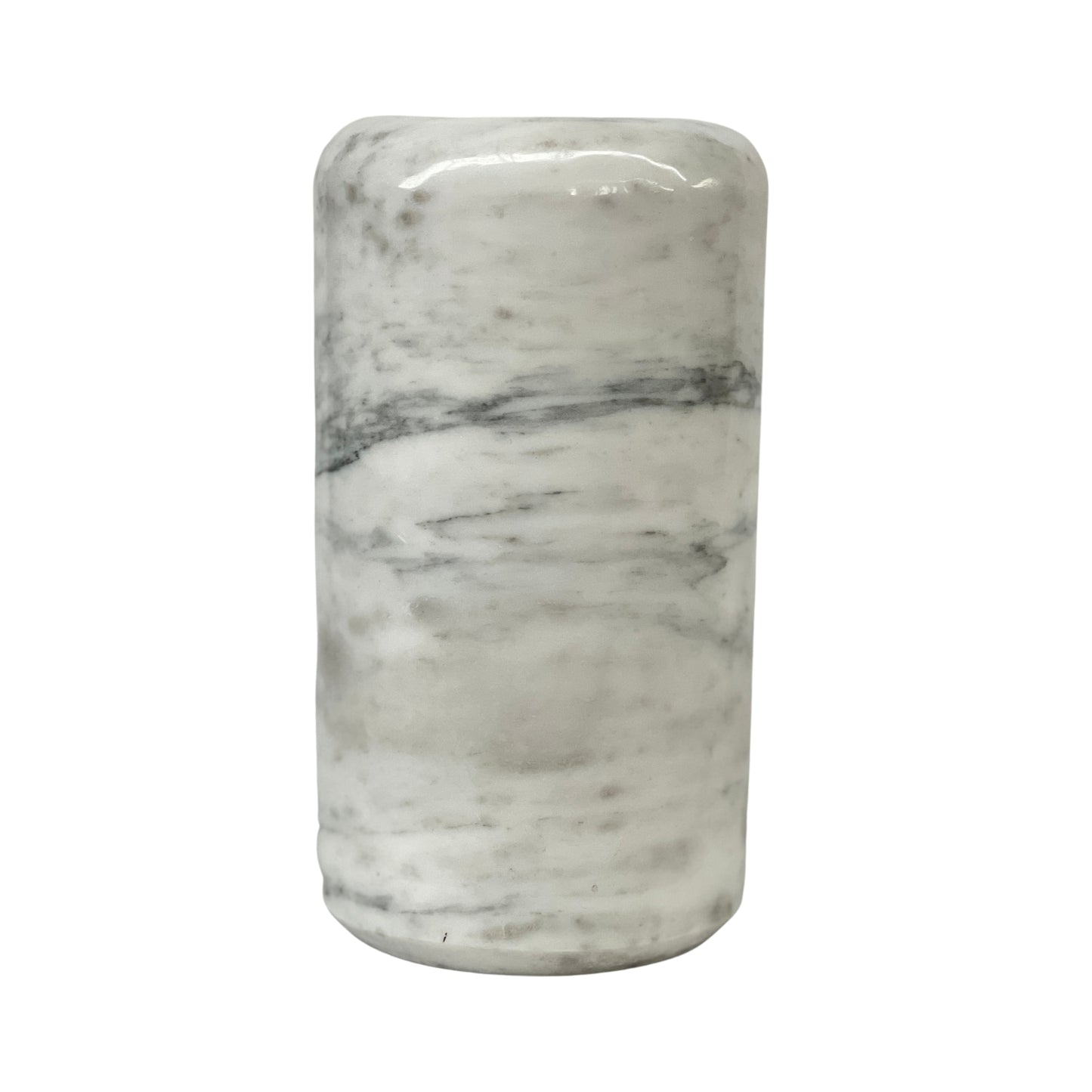 White Marble Urn - 150 cubic inches