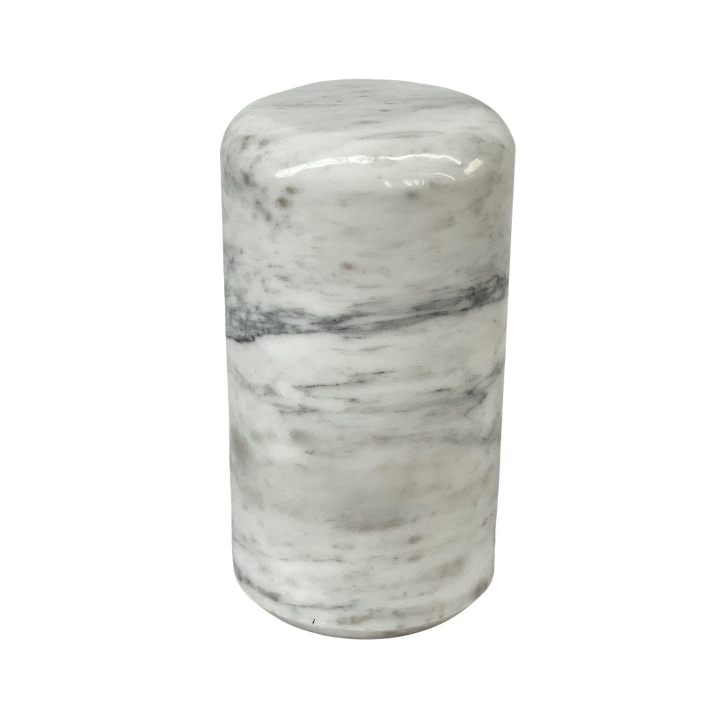 White Marble Urn - 150 cubic inches