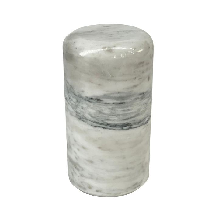 White Marble Urn - 150 cubic inches