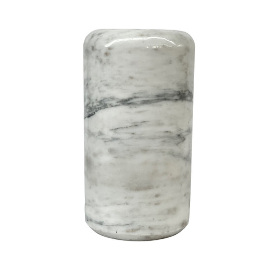 White Marble Urn - 150 cubic inches