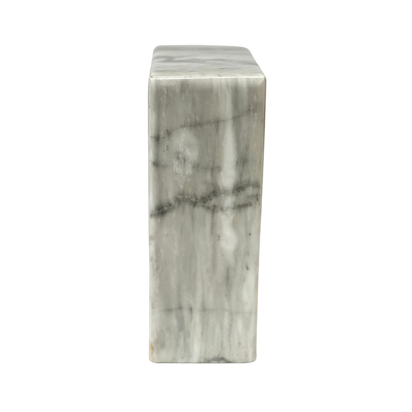 White Marble Urn - 200 cubic inches