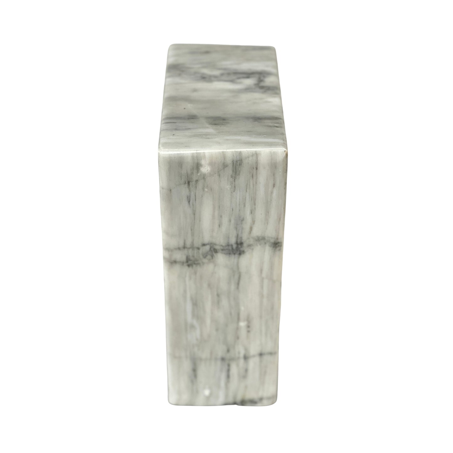 White Marble Urn - 200 cubic inches