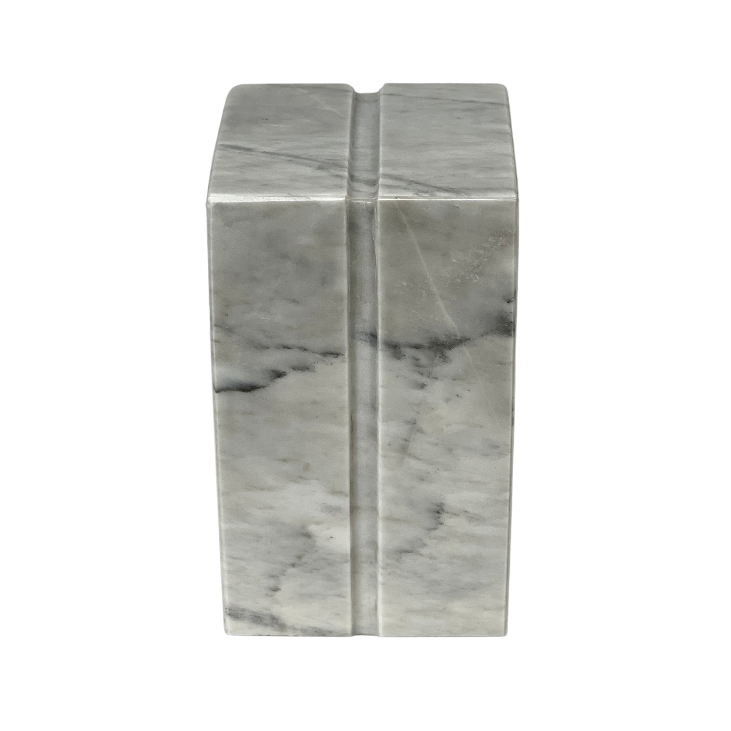 White Marble Urn - 168 cubic inches