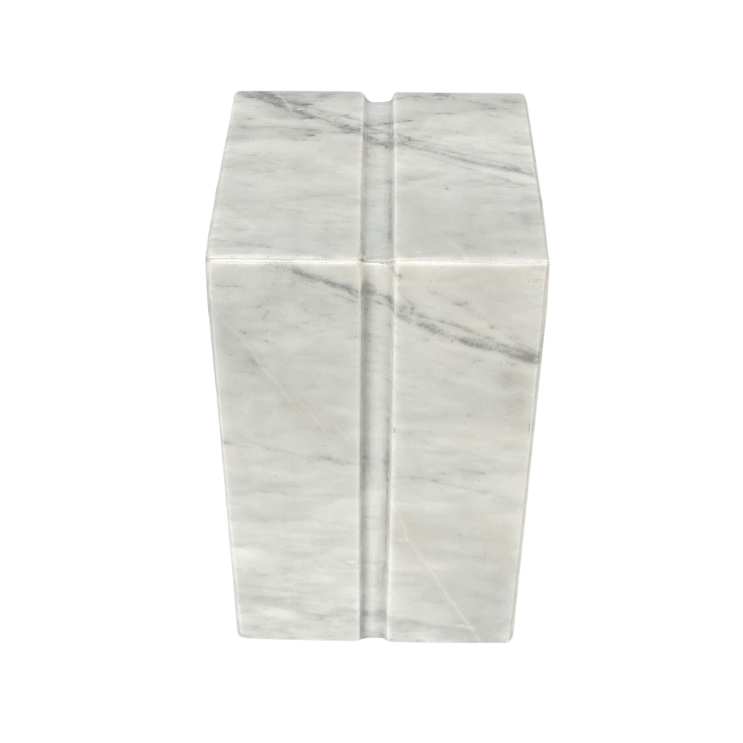 White Marble Urn - 168 cubic inches