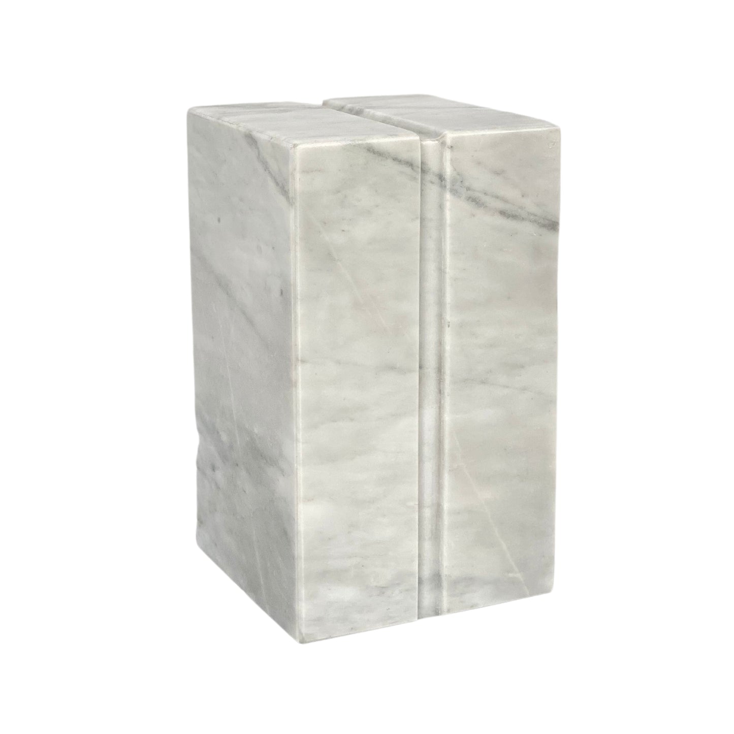 White Marble Urn - 168 cubic inches