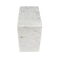 White Marble Urn - 250 cubic inches