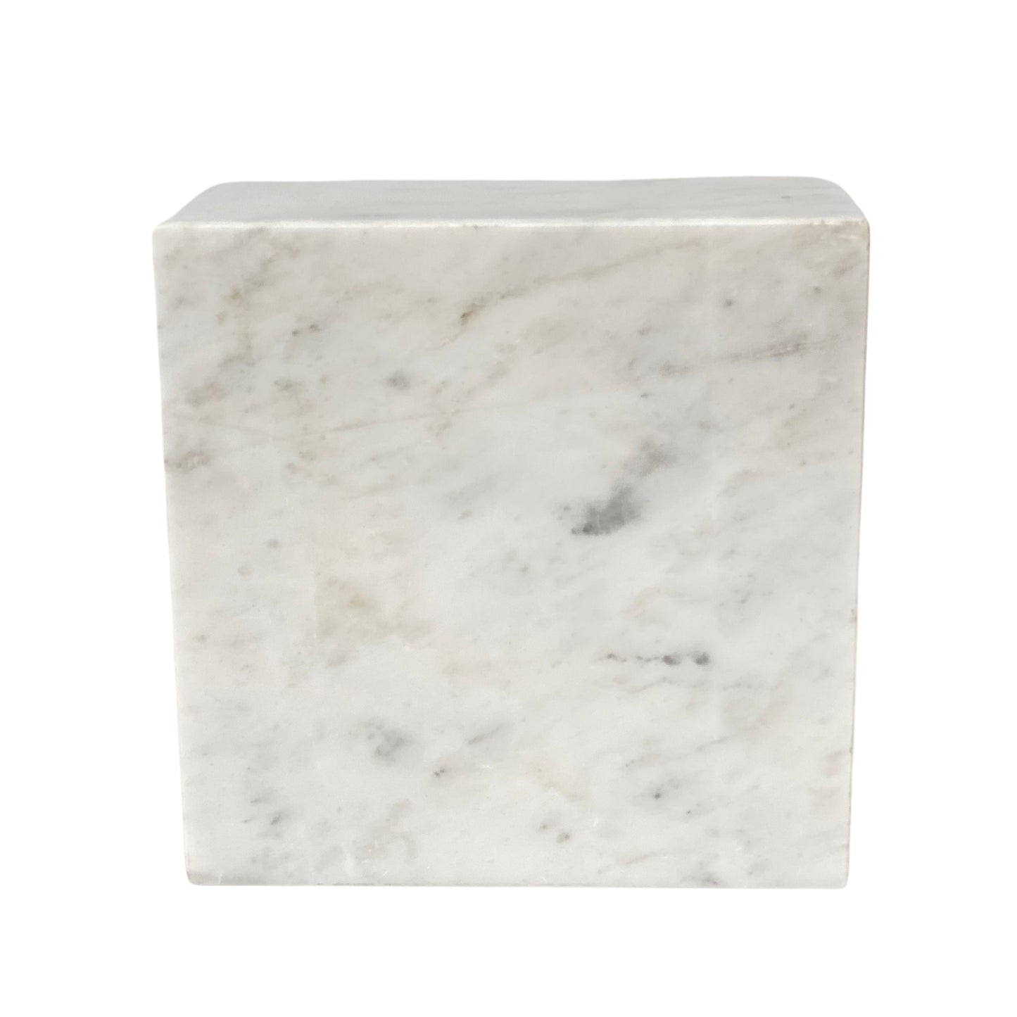 White Marble Urn - 250 cubic inches