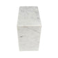 White Marble Urn - 250 cubic inches