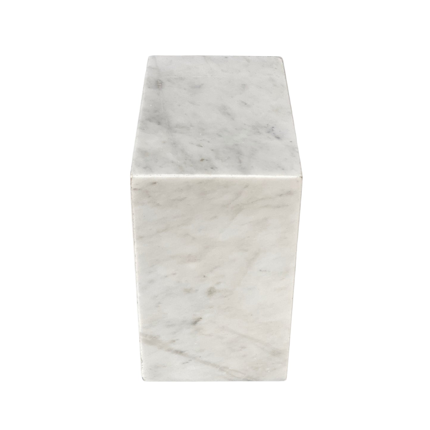 White Marble Urn - 250 cubic inches