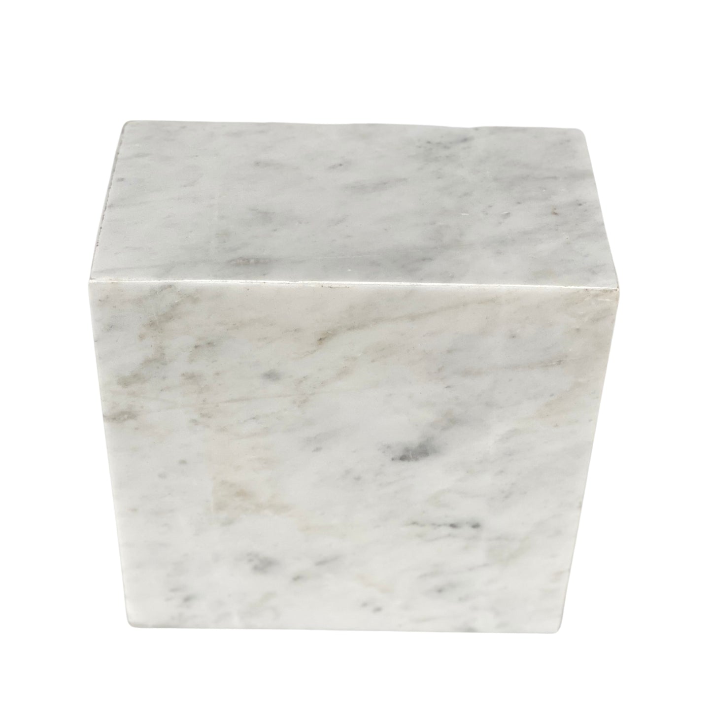 White Marble Urn - 250 cubic inches