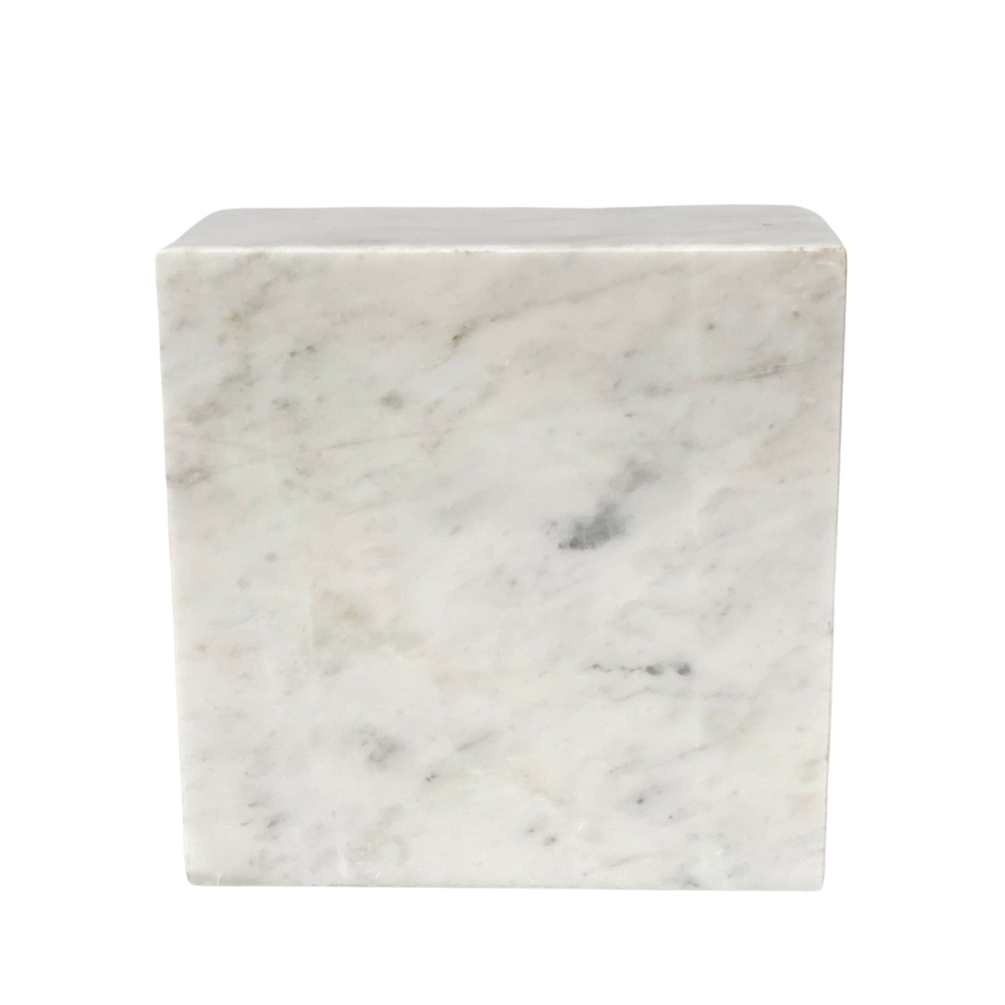 White Marble Urn - 250 cubic inches