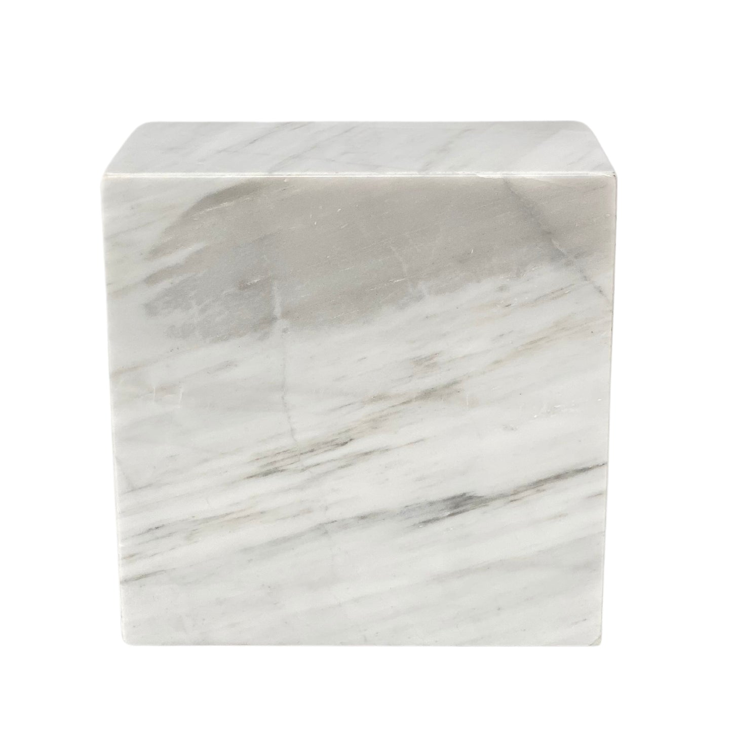 White Marble Urn - 250 cubic inches