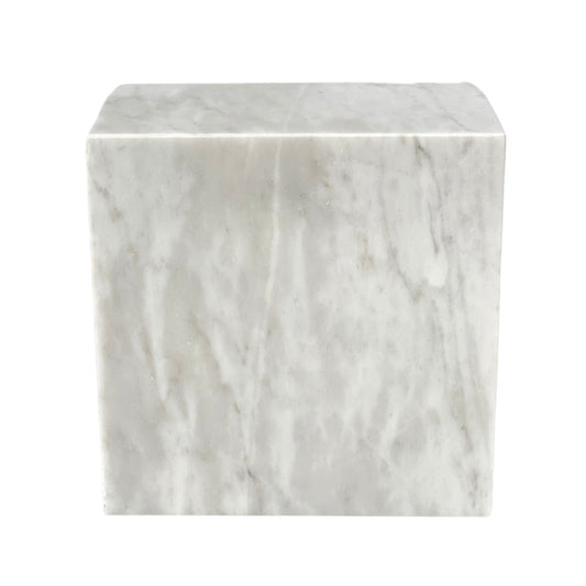 White Marble Urn - 250 cubic inches