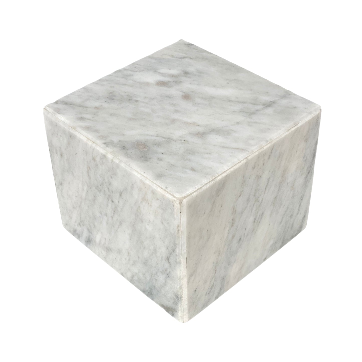 White Marble Urn - 40 cubic inches