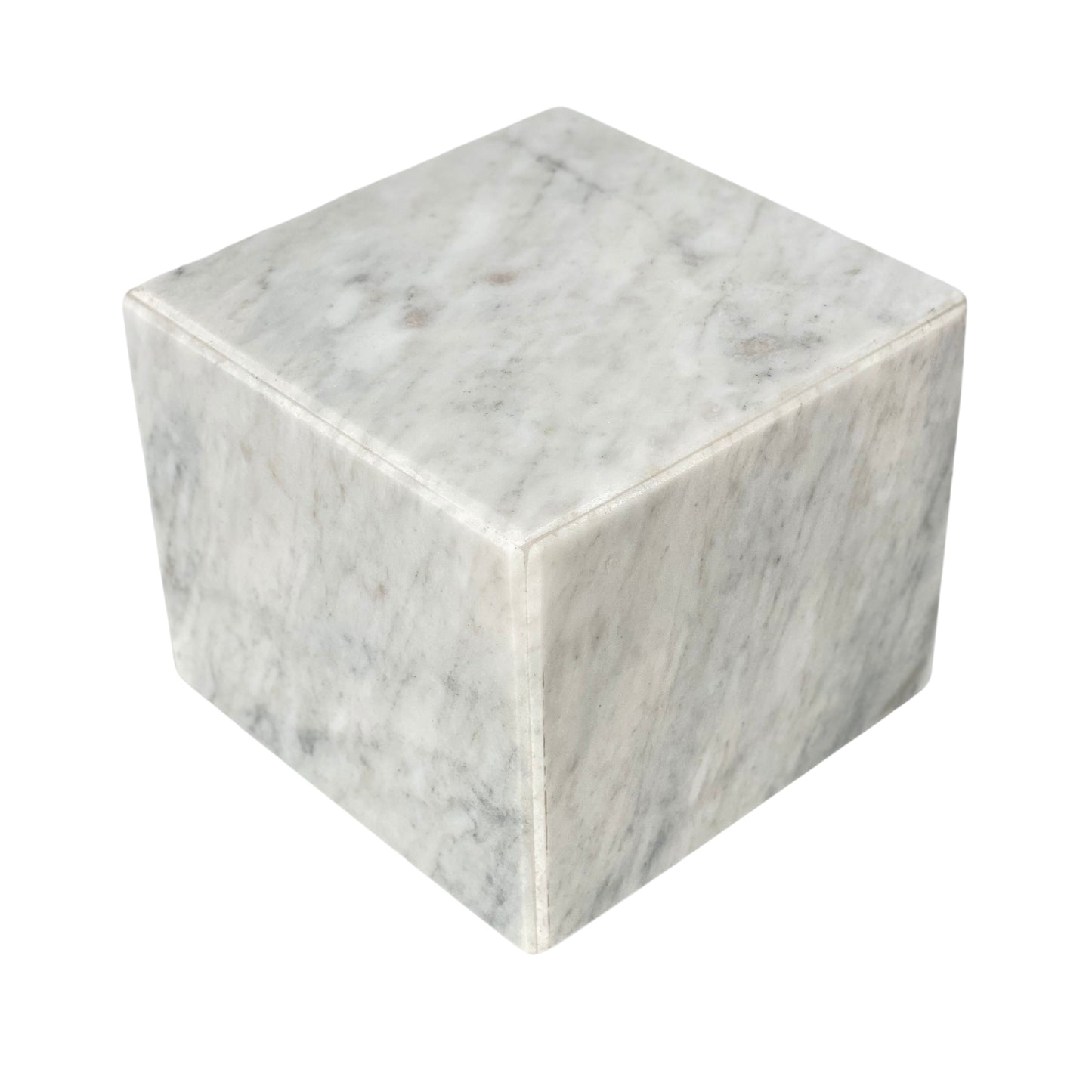 White Marble Urn - 40 cubic inches