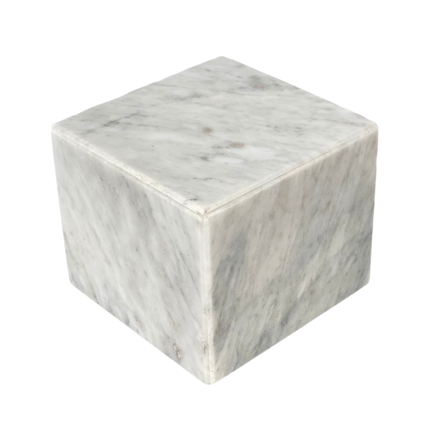 White Marble Urn - 40 cubic inches