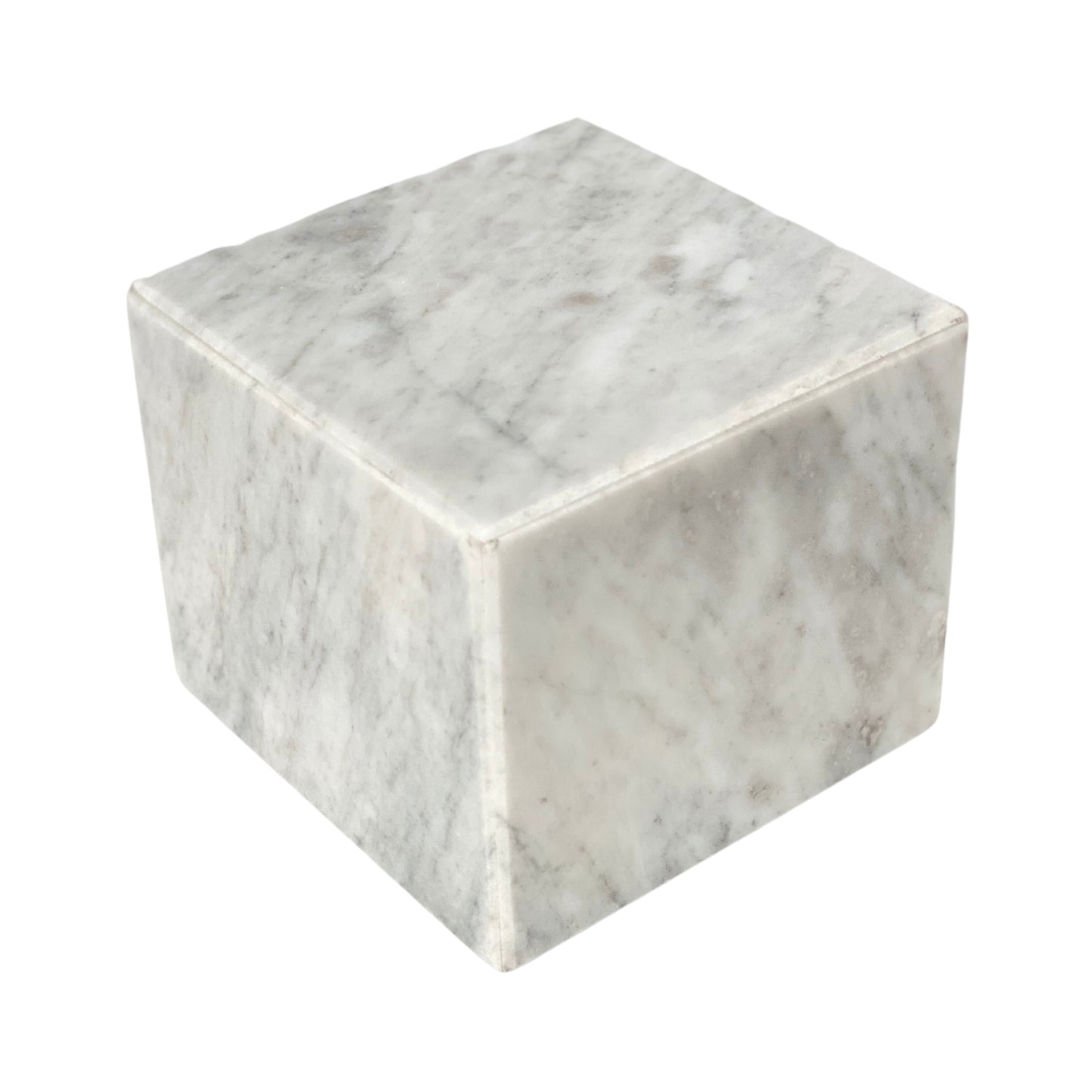 White Marble Urn - 40 cubic inches