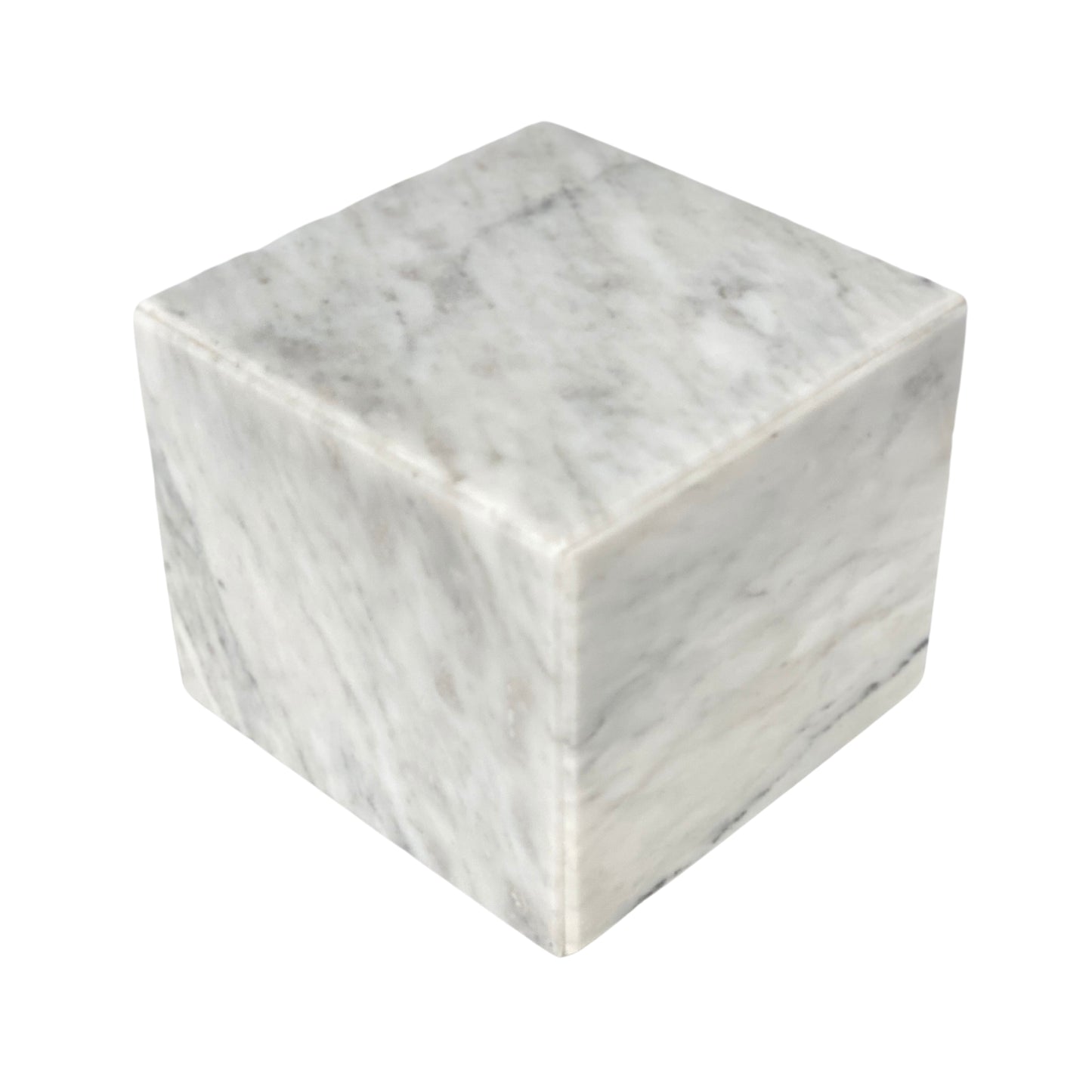 White Marble Urn - 40 cubic inches