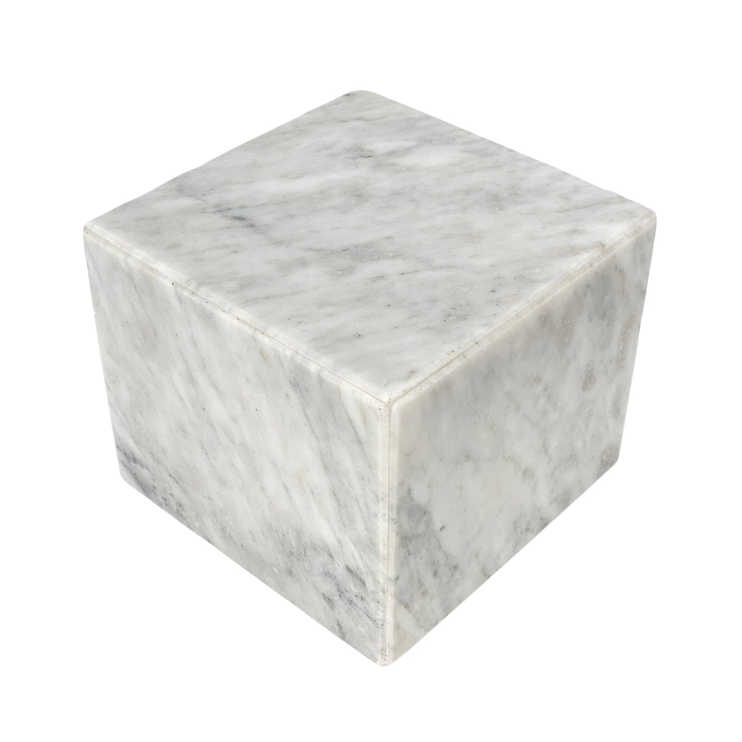 White Marble Urn - 40 cubic inches