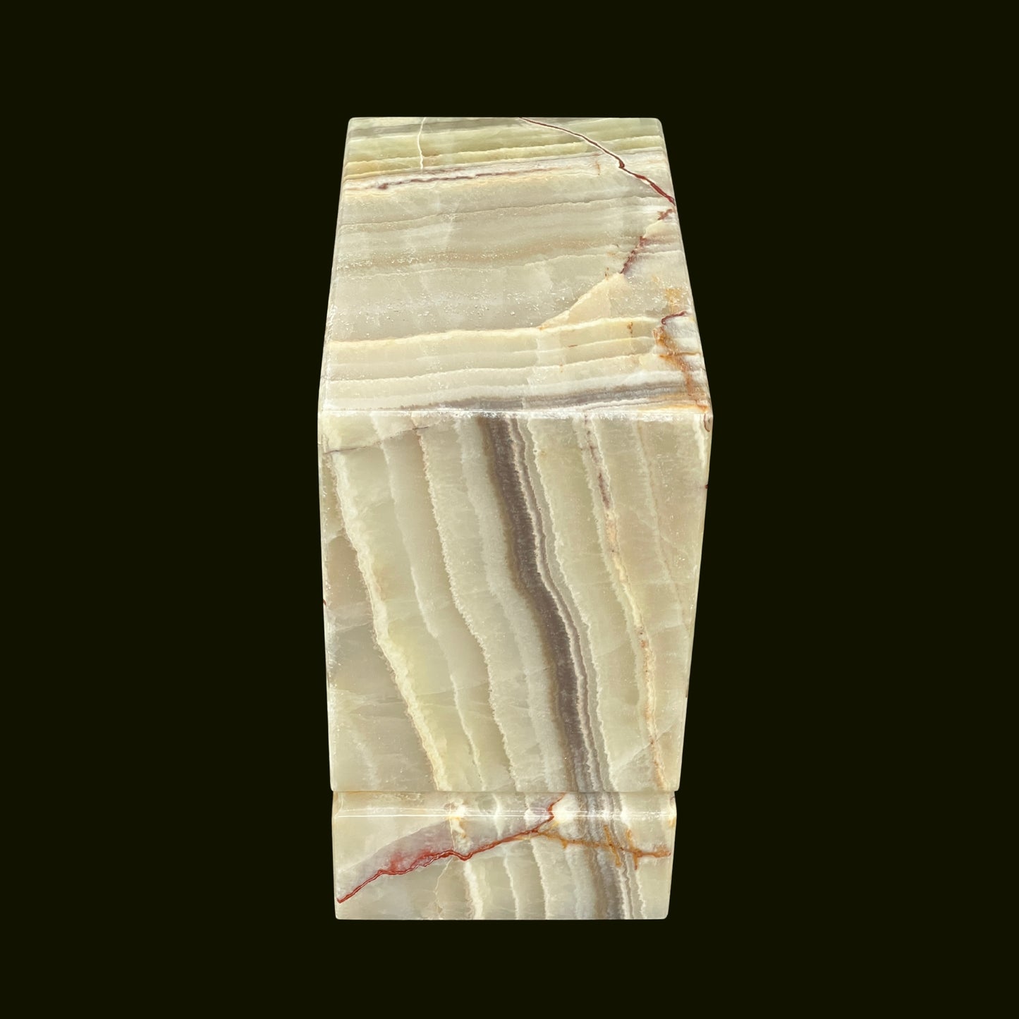 Green Onyx Urn - 450 cubic inches