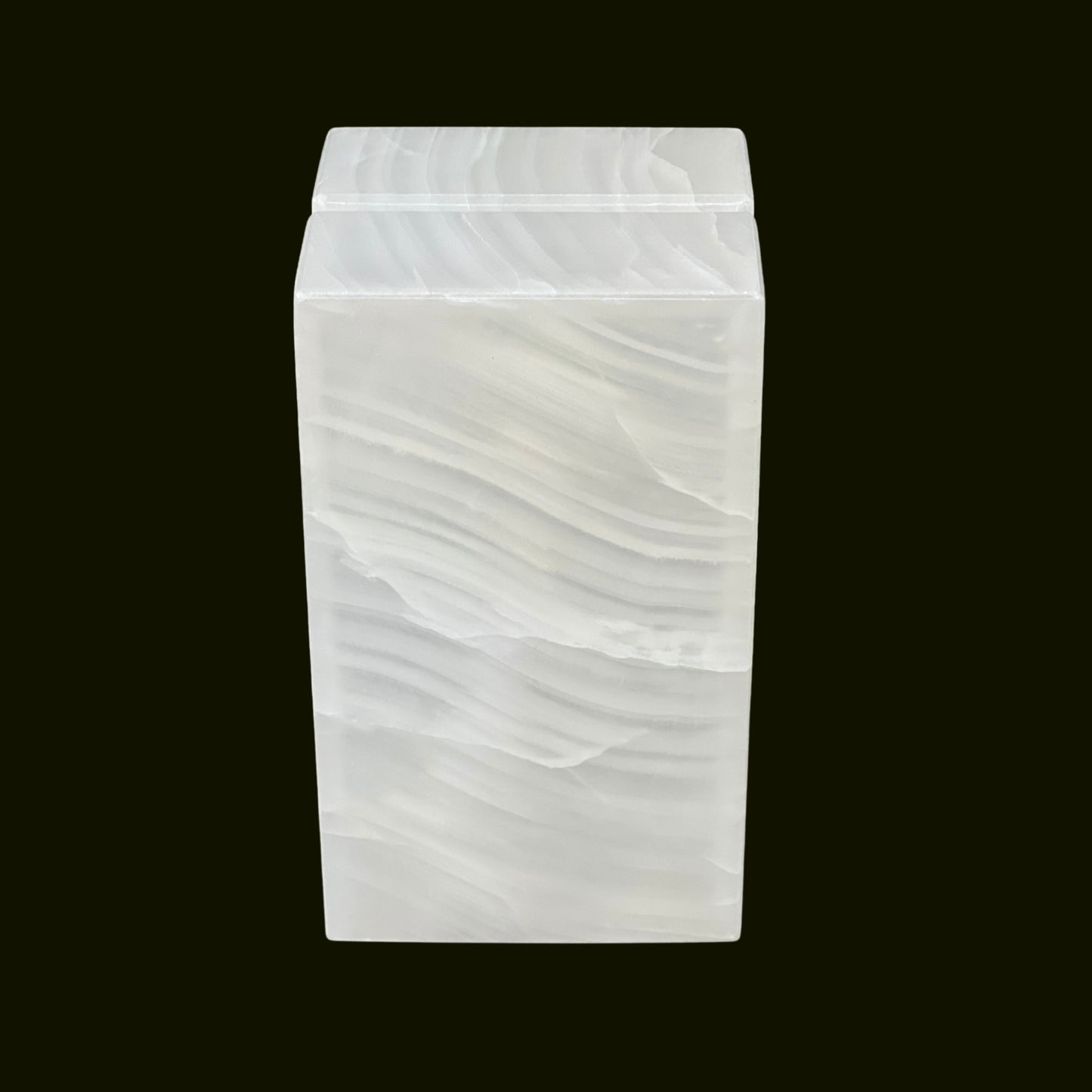 White Onyx Urn - 168 cubic inches