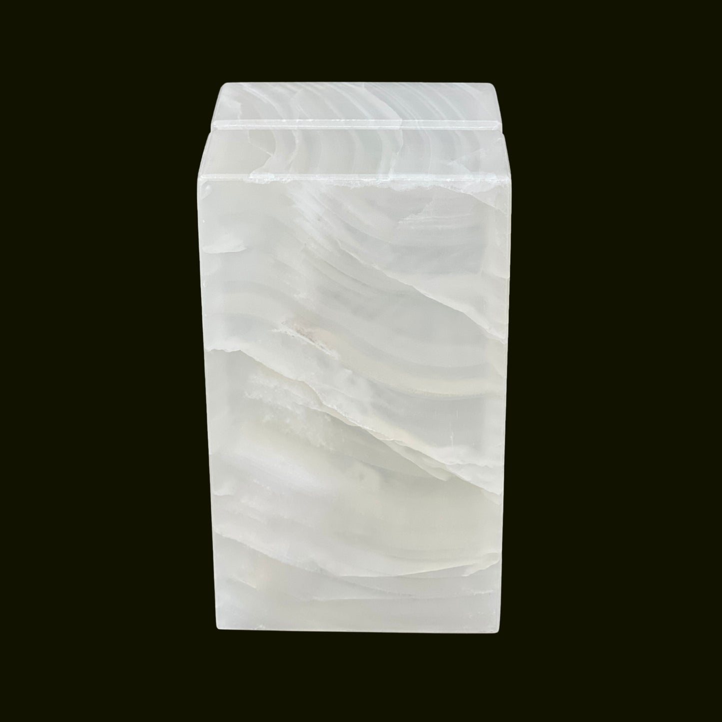 White Onyx Urn - 168 cubic inches