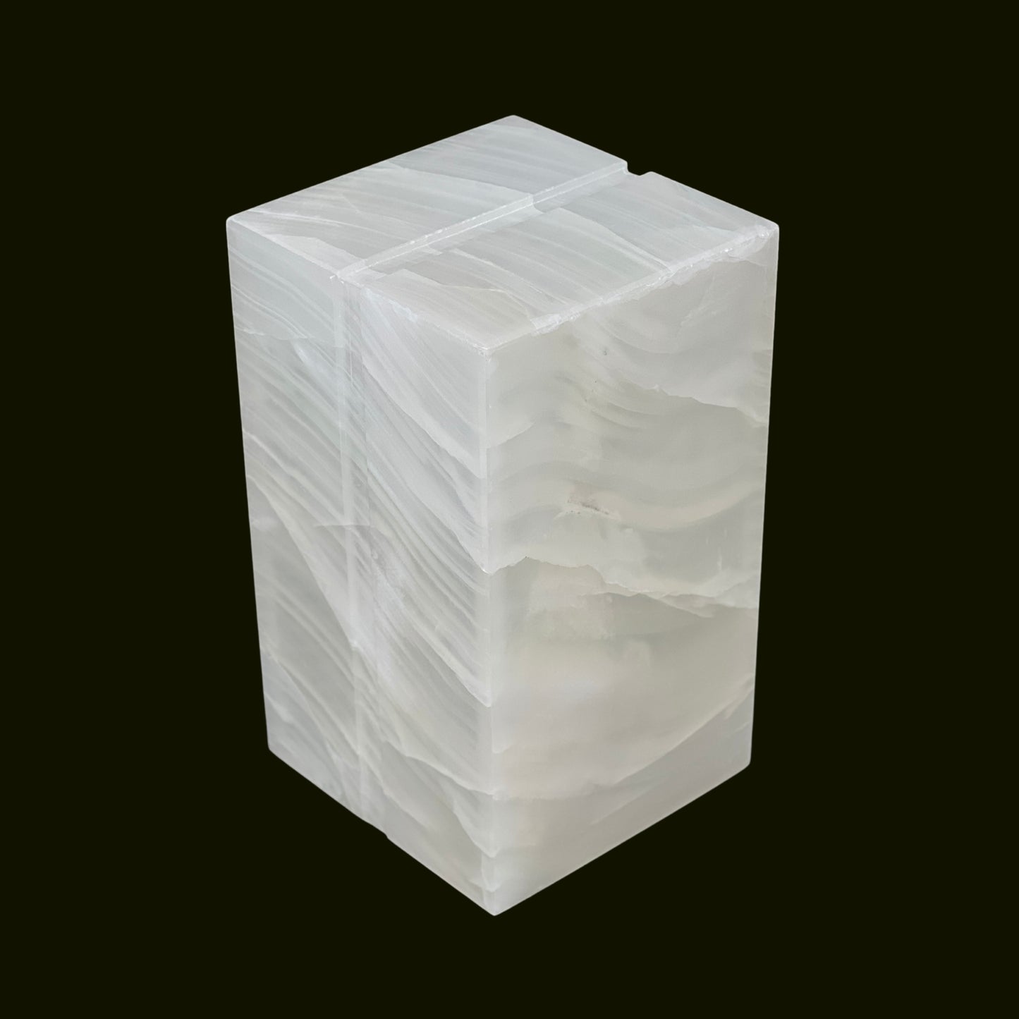 White Onyx Urn - 168 cubic inches