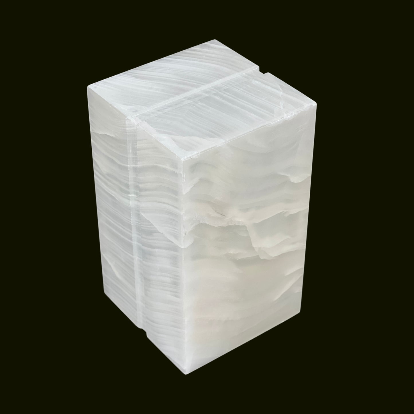 White Onyx Urn - 168 cubic inches