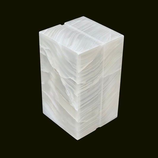 White Onyx Urn - 168 cubic inches