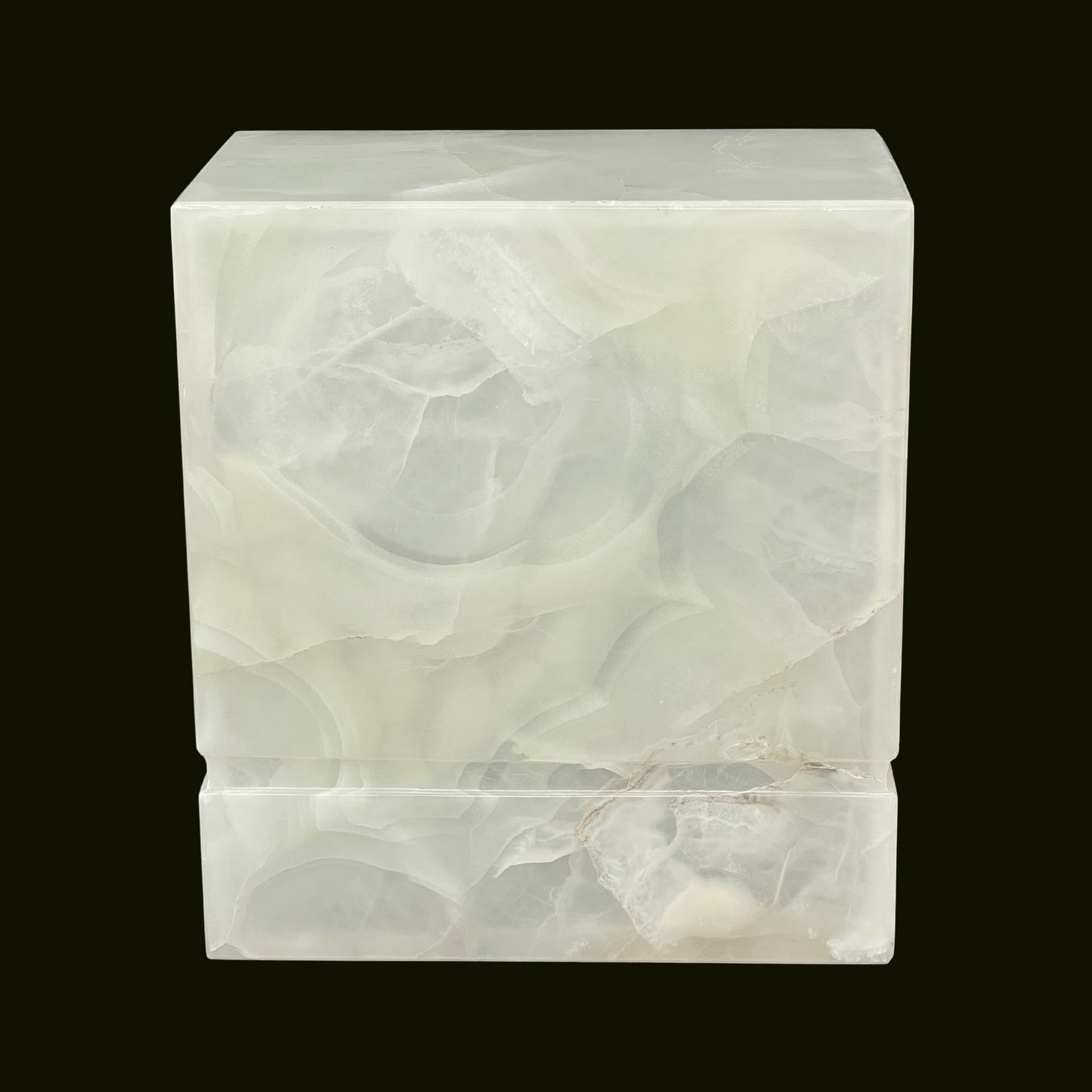 White Onyx Urn - 450 cubic inches