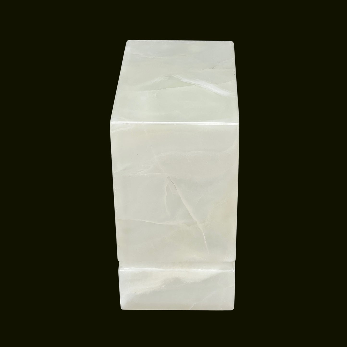 White Onyx Urn - 450 cubic inches