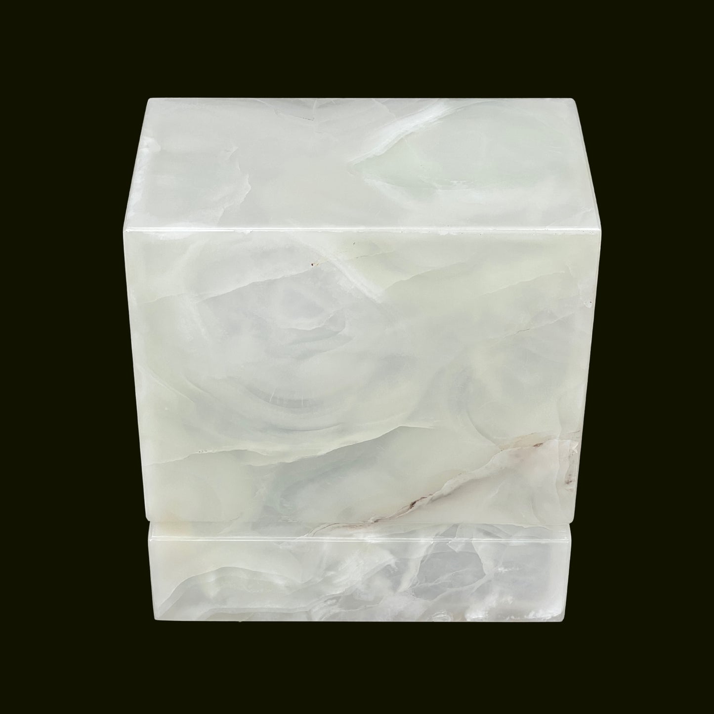 White Onyx Urn - 450 cubic inches