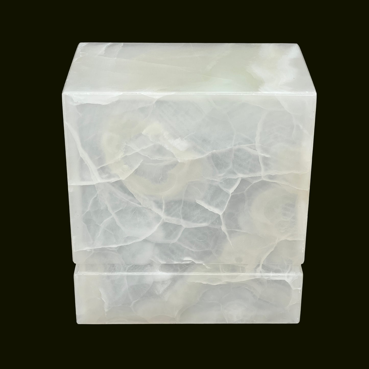 White Onyx Urn - 450 cubic inches